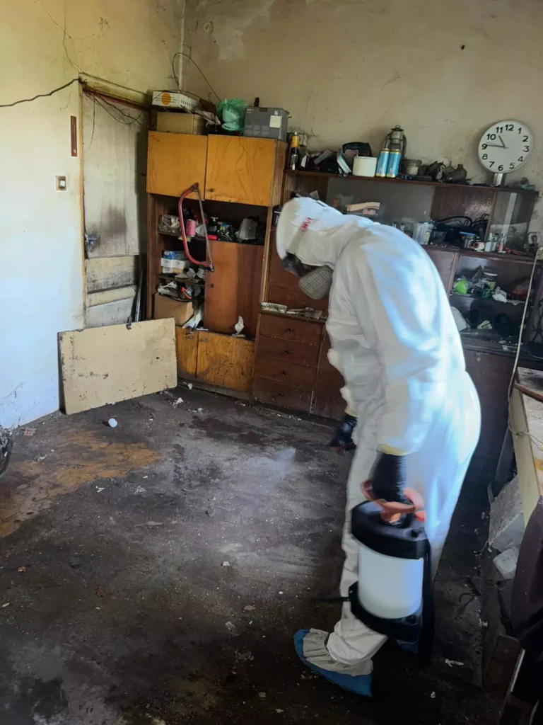 Fertőtlenítés halott után