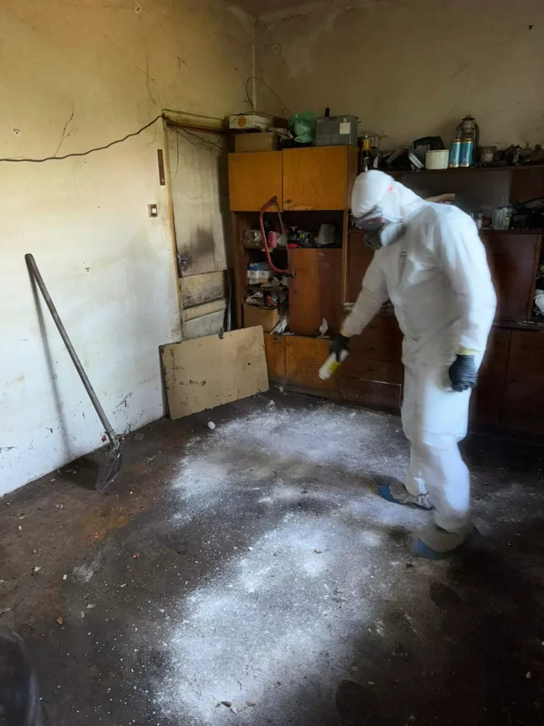 Fertőtlenítés halott után