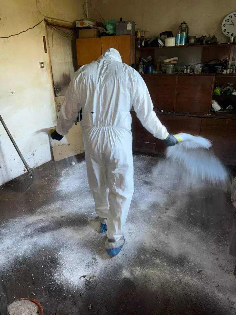 Fertőtlenítés halott után